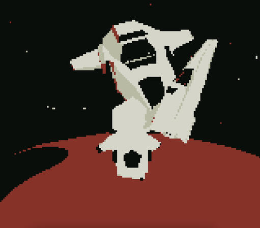 Walking towards Rocketship to board